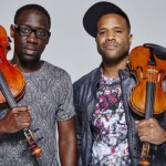Black Violin members Wil B. and Key Marcus are pictured here.