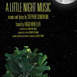 Poster shows tree standing in moonlight, promoting Opera Ithaca's A Little Night Music.