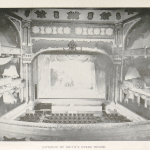 Original interior of the Smith Opera House