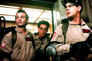 Harold Ramis, Dan Aykroyd, Bill Murray star in Ghostbusters